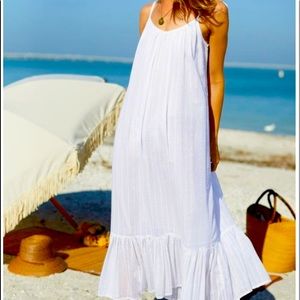 Emerson Fri India Sundress White Dots